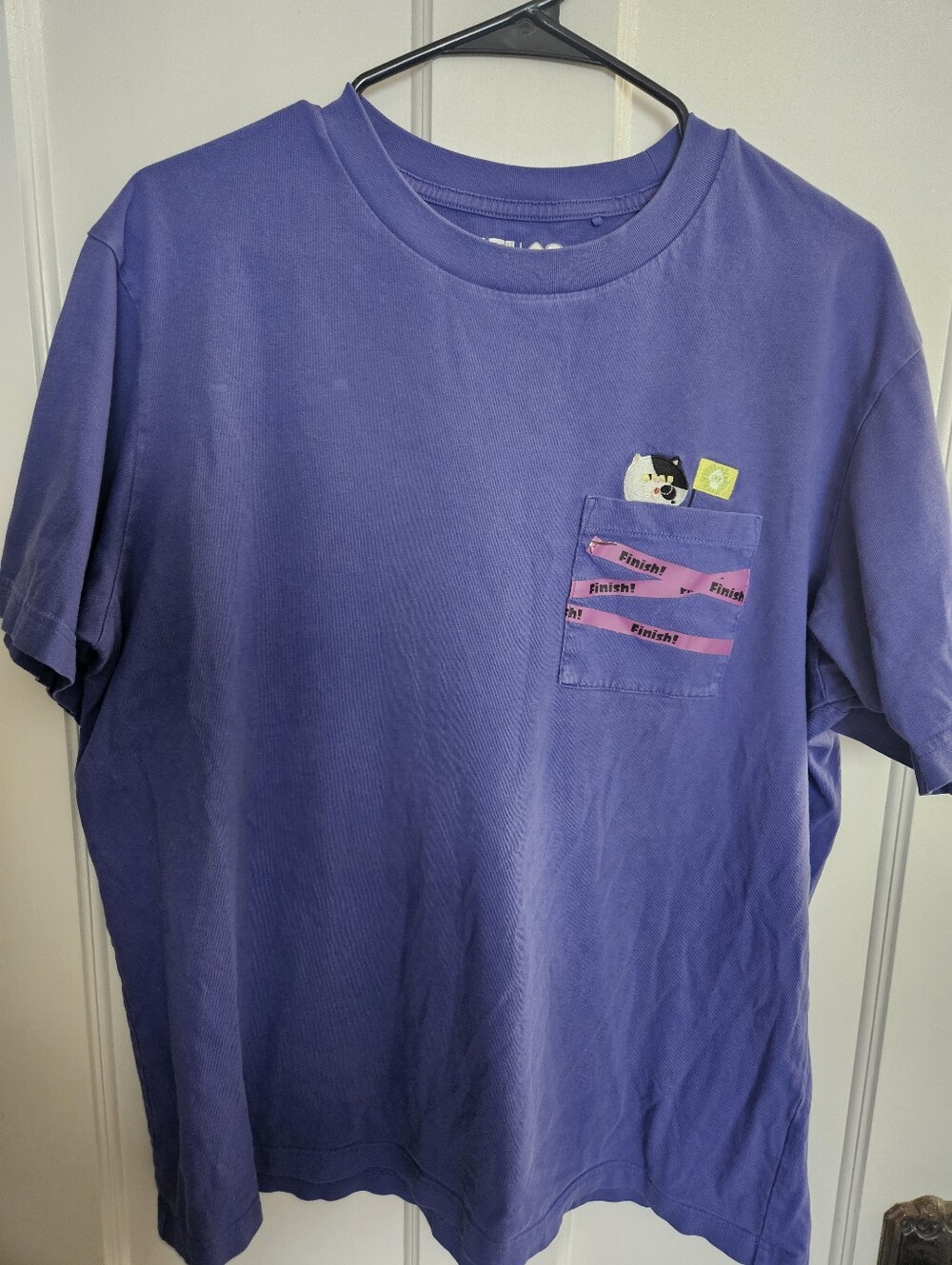 Uniqlo Splatoon Finish Purple Mens Shirt